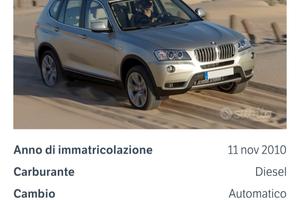 BMW X3 completamente in ordine 