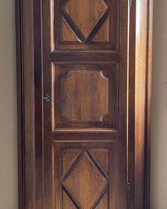 Mobile angoliera in legno massello