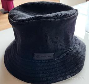 Cappello cloche Calvin Klein nero tg M