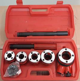 Filettatura manuale, set di maschi e matrici a cri