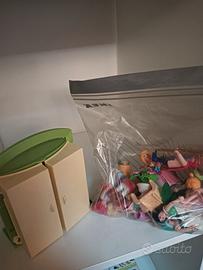 playmobil micro house e personaggi sfusi