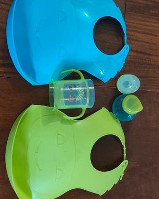 Set bavaglini+ biberon 