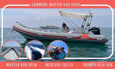 Gommone MASTER 640 Open + MERCURY 150 CV