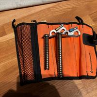 Viti da ghiaccio Black Diamond + Portaviti