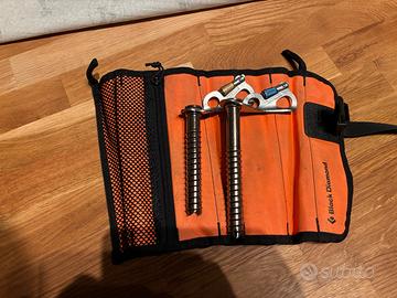 Viti da ghiaccio Black Diamond + Portaviti