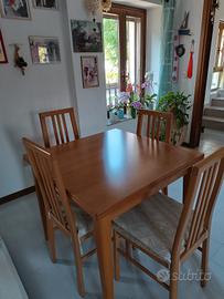 tavolo e sedie 