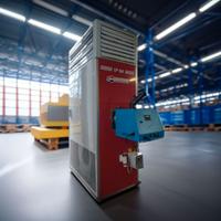 Generatore aria calda x magazzini 150kw a PELLET