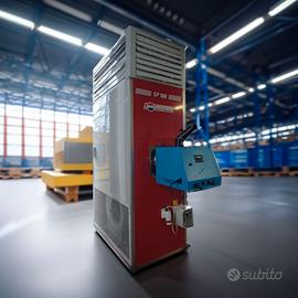 Generatore aria calda x magazzini 150kw a PELLET