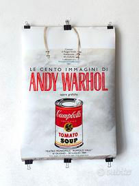 Manifesto Mostra ANDY WARHOL 1989 