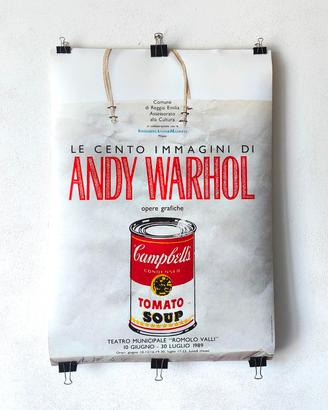 Manifesto Mostra ANDY WARHOL 1989 