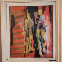 Coppia quadri autentici Antonio De Muro 1972