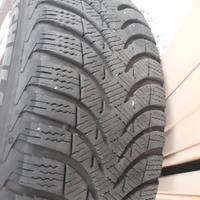 4 gomme da neve e cerchioni fiat punto evo