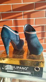 Tronchetto camoscio blu n.35