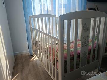 Culla lettino bianca marca Italbaby 