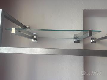 Mensole in cristallo