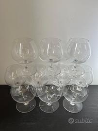 10 Baccarat Perfection medium Brandy Glasses.