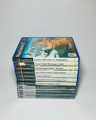 Lotto 11 giochi PS2 – Testati e funzionanti