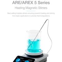 Agitatore magnetico riscaldato mod. arex 5 dig
