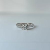 Anello solitario diamante IGI 0.73 ct oro 18 kt