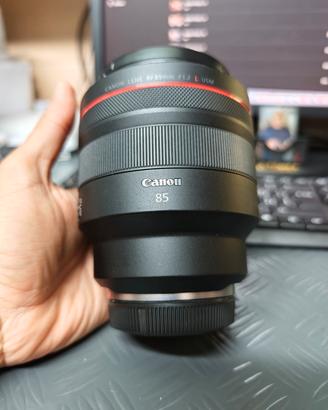 85 mm Canon RF 1.2 ancora in garanzia 
