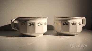 Coppia di vasi da notte - Ceramica Revelli  Laveno