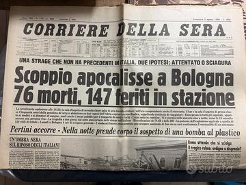 Corriere della sera - attentato stazione Bologna