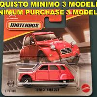 Matchbox  1970 Citroen 2CV rossa