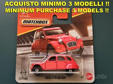 Matchbox  1970 Citroen 2CV rossa