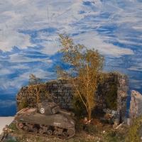 Diorama 2 ° Guerra Mondiale