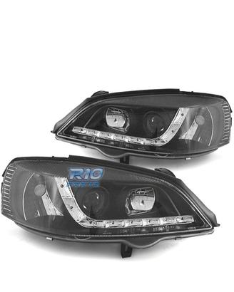 FARI OPEL ASTRA G 94-97 LUCE DIURNA A LED FONDO NE