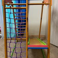 Palestra di legno bambini(arrampicata ,scivolo…