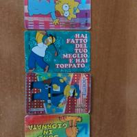 schede Simpsons anni 80