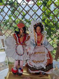 bambole souvenir vintage