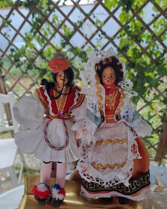 bambole souvenir vintage