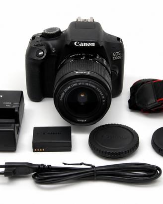 Canon EOS 1300D Pari al Nuovo - 17.042 Scatti -Kit