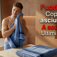 Asciugamano grande e piccolo