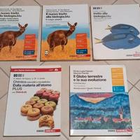 Cinque volumi scienze Zanichelli