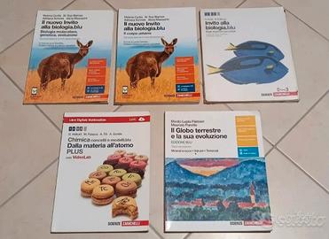 Cinque volumi scienze Zanichelli