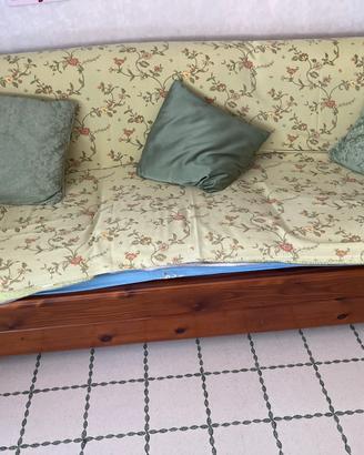Diavno letto legno massello