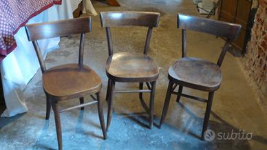 sedie lombarde 1930 circa