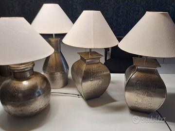 1 Lampada da tavolo elegante in metallo  a scelta 