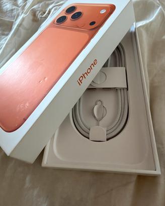 IPhone 17 pro max 512 arancione
