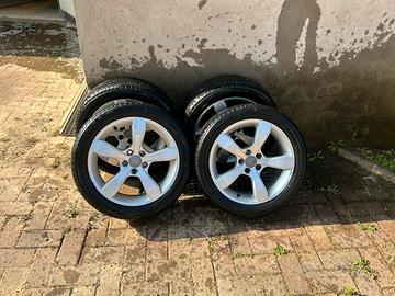 4 CERCHI ORIGINALI AUDI A1 16” + BRIDGESTONE T005