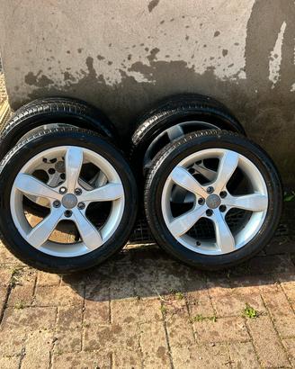 4 CERCHI ORIGINALI AUDI A1 16” + BRIDGESTONE T005