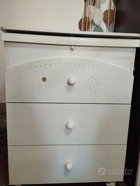 Fasciatoio cassettiera