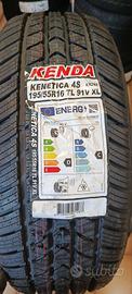 195/55/16 91V XL 4 pneumatici  nuovi 4 stagioni 