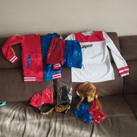 Vestito di carnevale Harley Quinn bambina