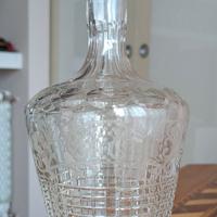 Bottiglia in cristallo