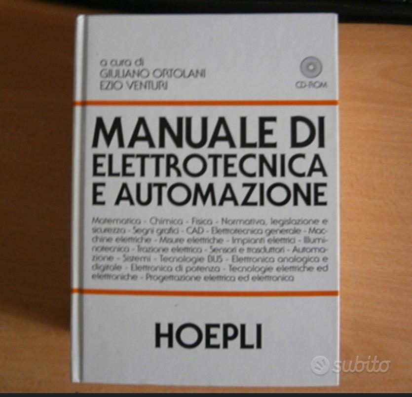 manuale di elettrotecnica e Automazione hoepli - Libri e Riviste In vendita  a Palermo