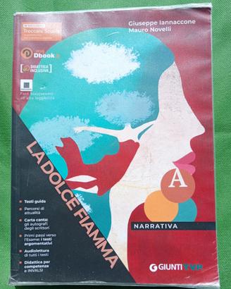la dolce fiamma narrativa A +quaderno di scrittura